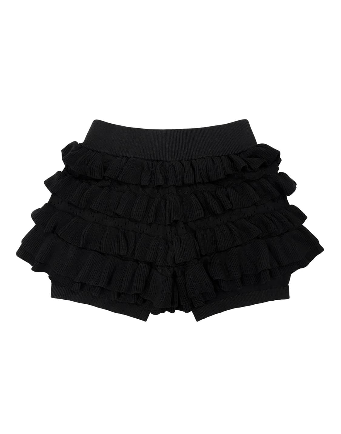 페일제이드 bloomers knit pants 블랙 1 상품이미지2