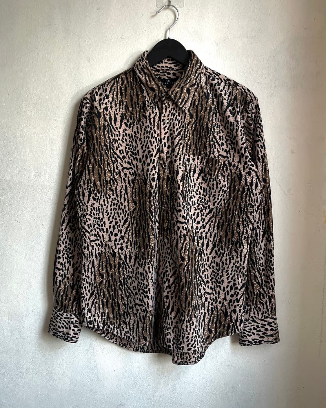 Insolent Japan Peach Skin Leopard Shirt 상품이미지3