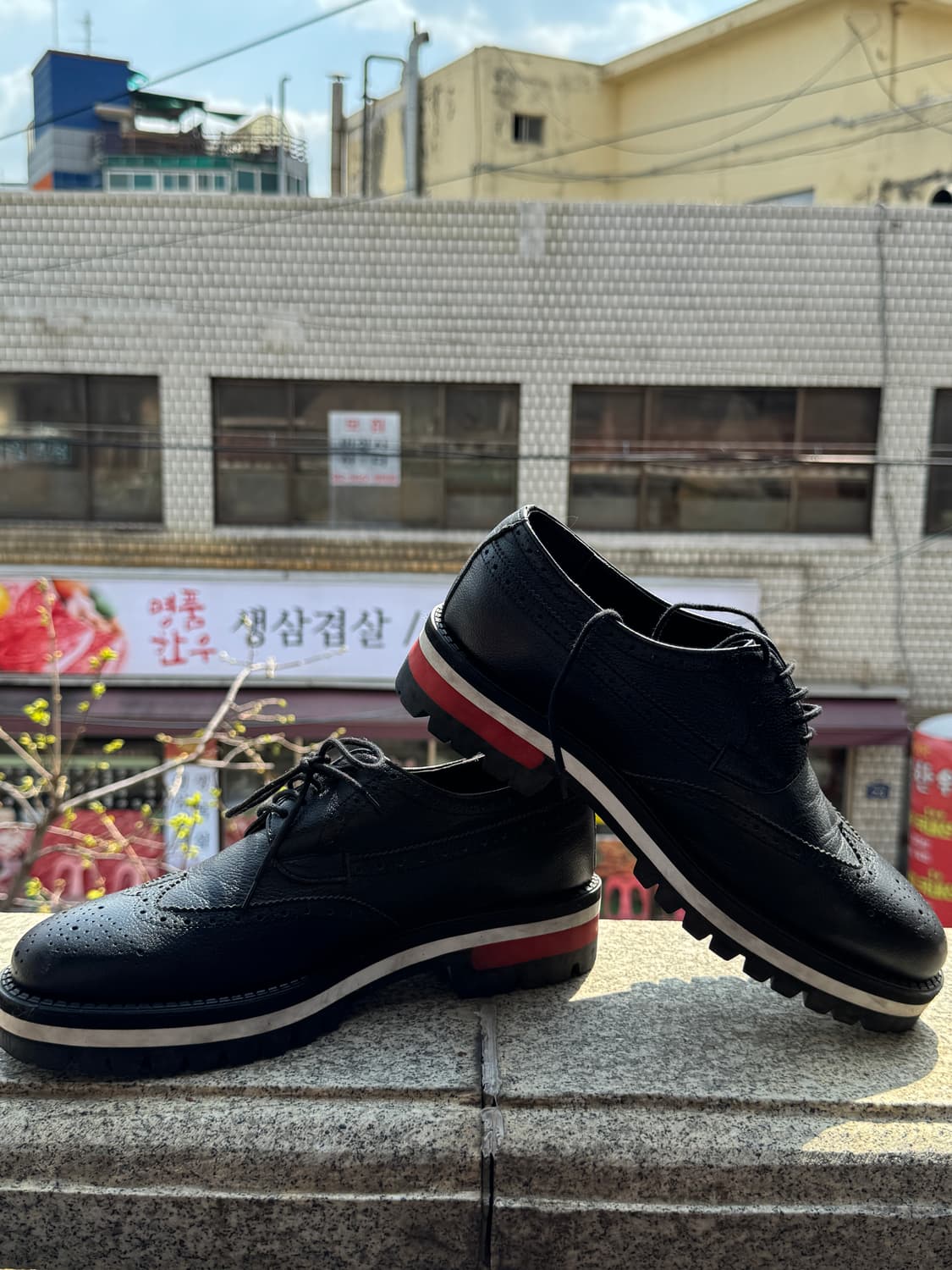 데이빗스톰 윙팁 클리퍼 구두 255mm 상품이미지3