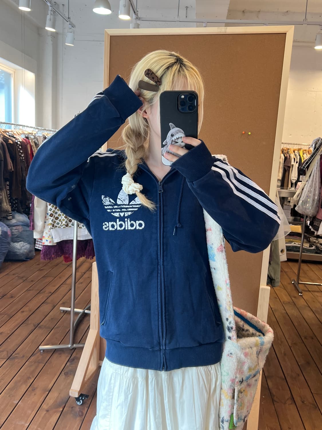 아디다스 데미지 파이어버드 후드집업 상품이미지4