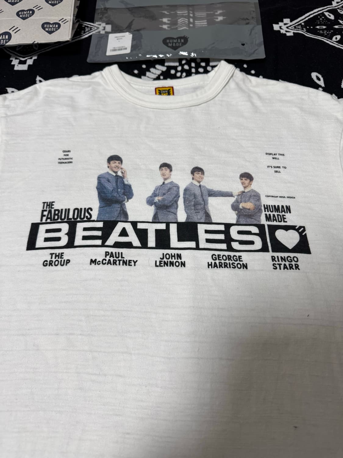 휴먼메이드x비틀즈 / 반팔티셔츠 / L 상품이미지2