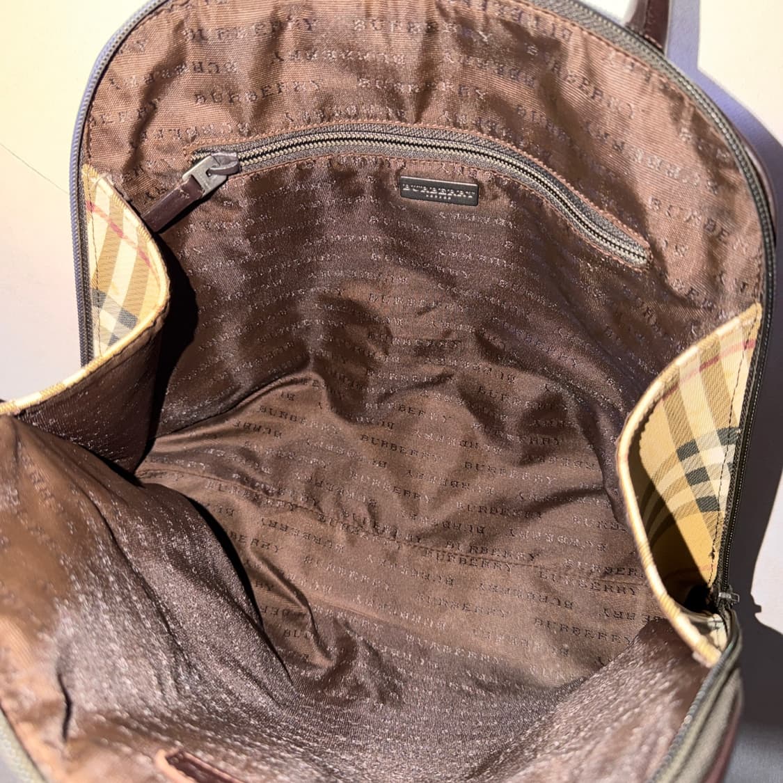 빈티지 버버리 노바체크 토트 상품이미지9
