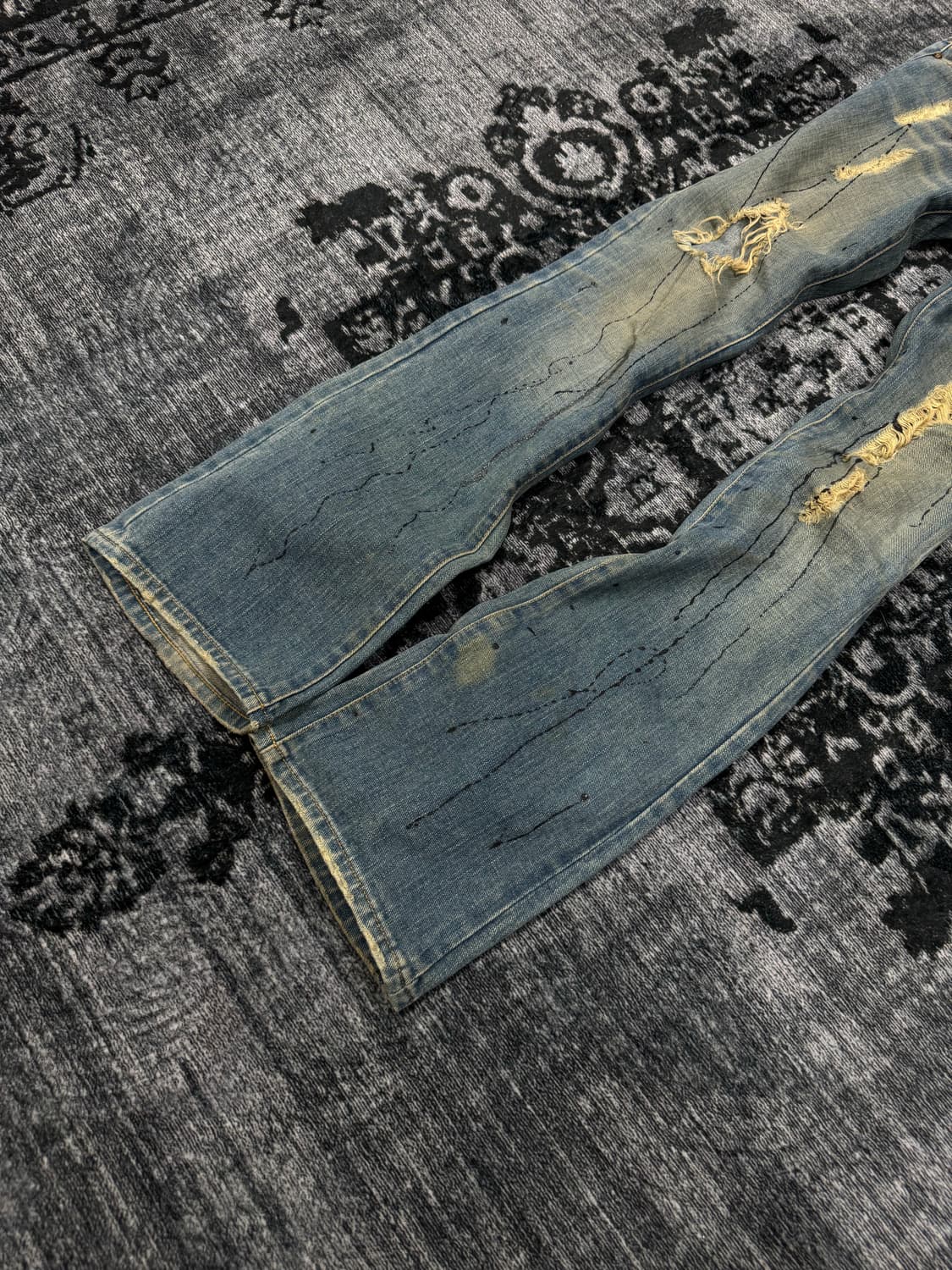 Lagate 00s archive lame coating boots cu 상품이미지6