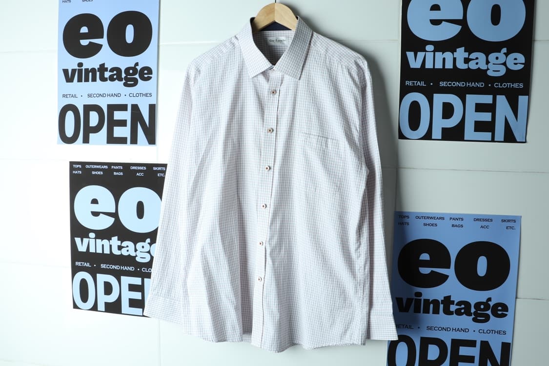 (2XL) 기라로쉬 셔츠 남방 빅사이즈 잔체크-H32708 상품이미지2