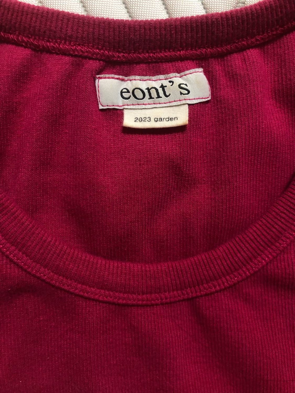 에옹쓰 슬리브리스 eonts garden sleeveless top 상품이미지3