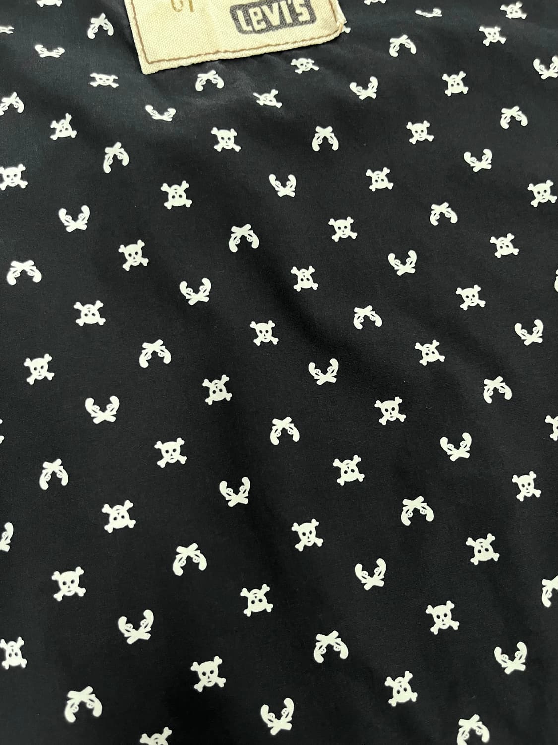 [L] 리바이스 스탠실 스컬 자켓 상품이미지5