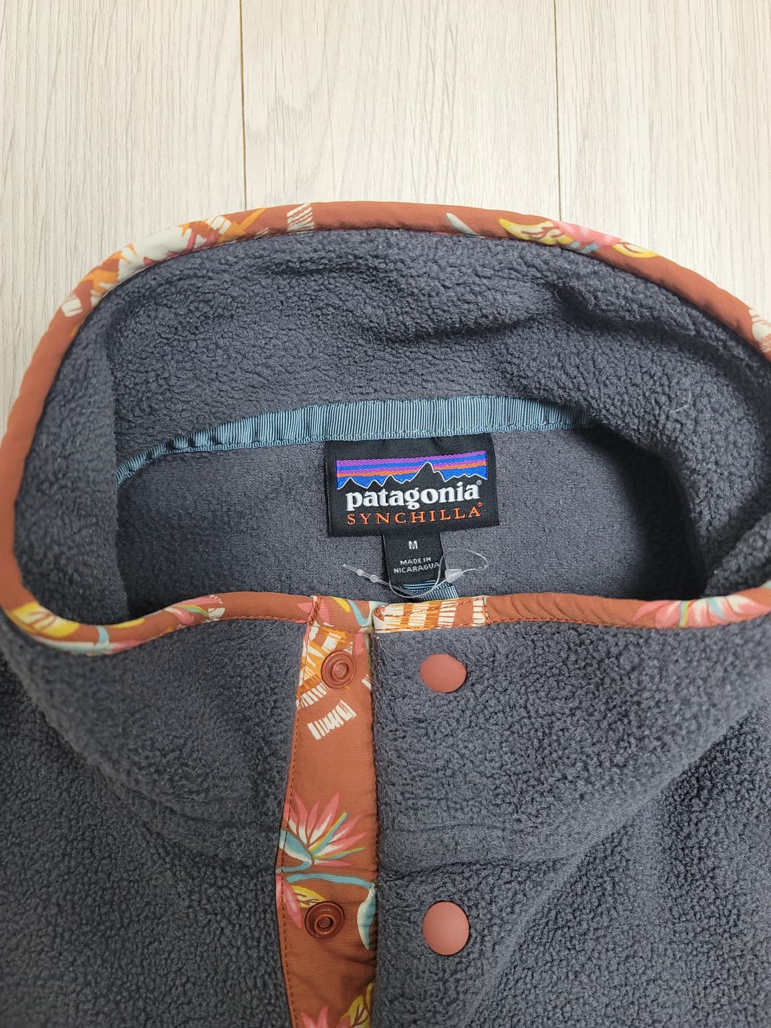 [M] 파타고니아 신칠라 그레이/오렌지 상품이미지3