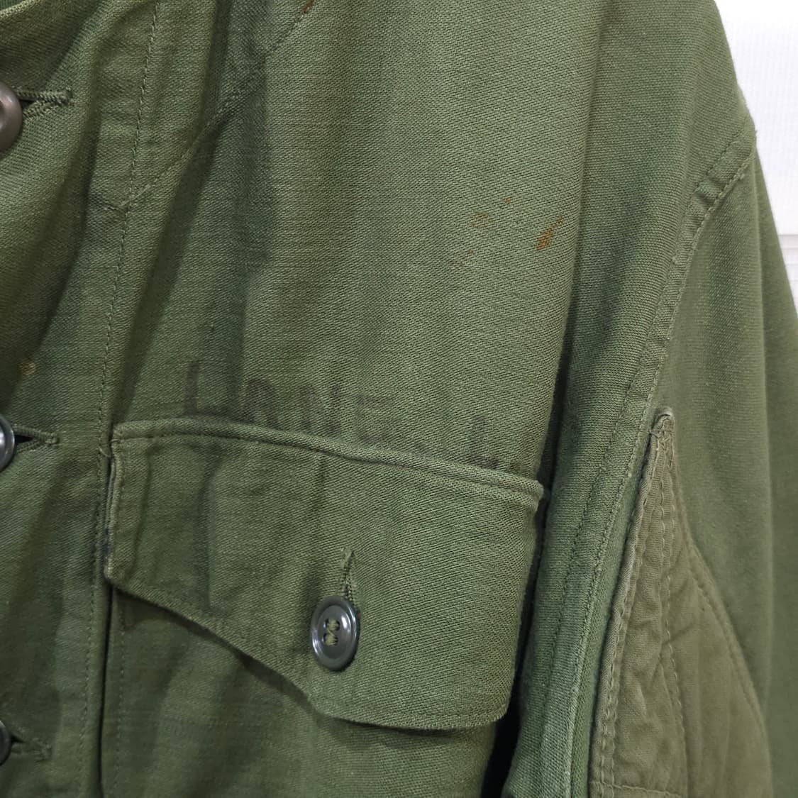 미국빈티지 오리지널 USMC 미 해병대 슈팅 자켓- M 상품이미지3