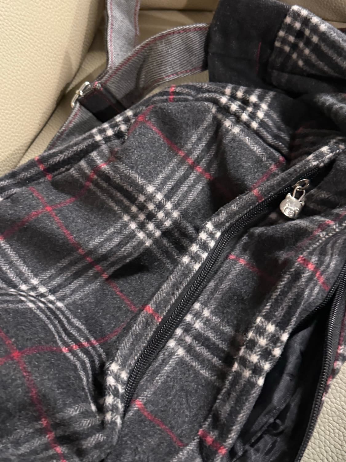 drug store's check pattern cross bag 상품이미지7