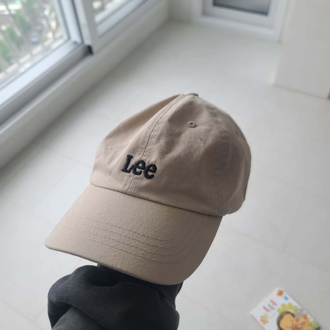 lee  모자 베이지 팝니다. 상품이미지1