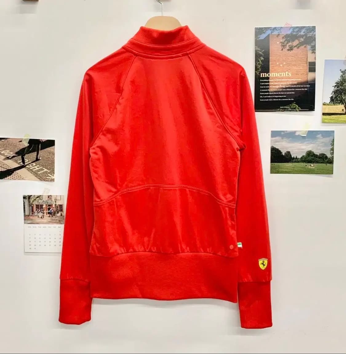 PUMA 페라리 트레이닝 블루종 자켓 판매합니다. 상품이미지3