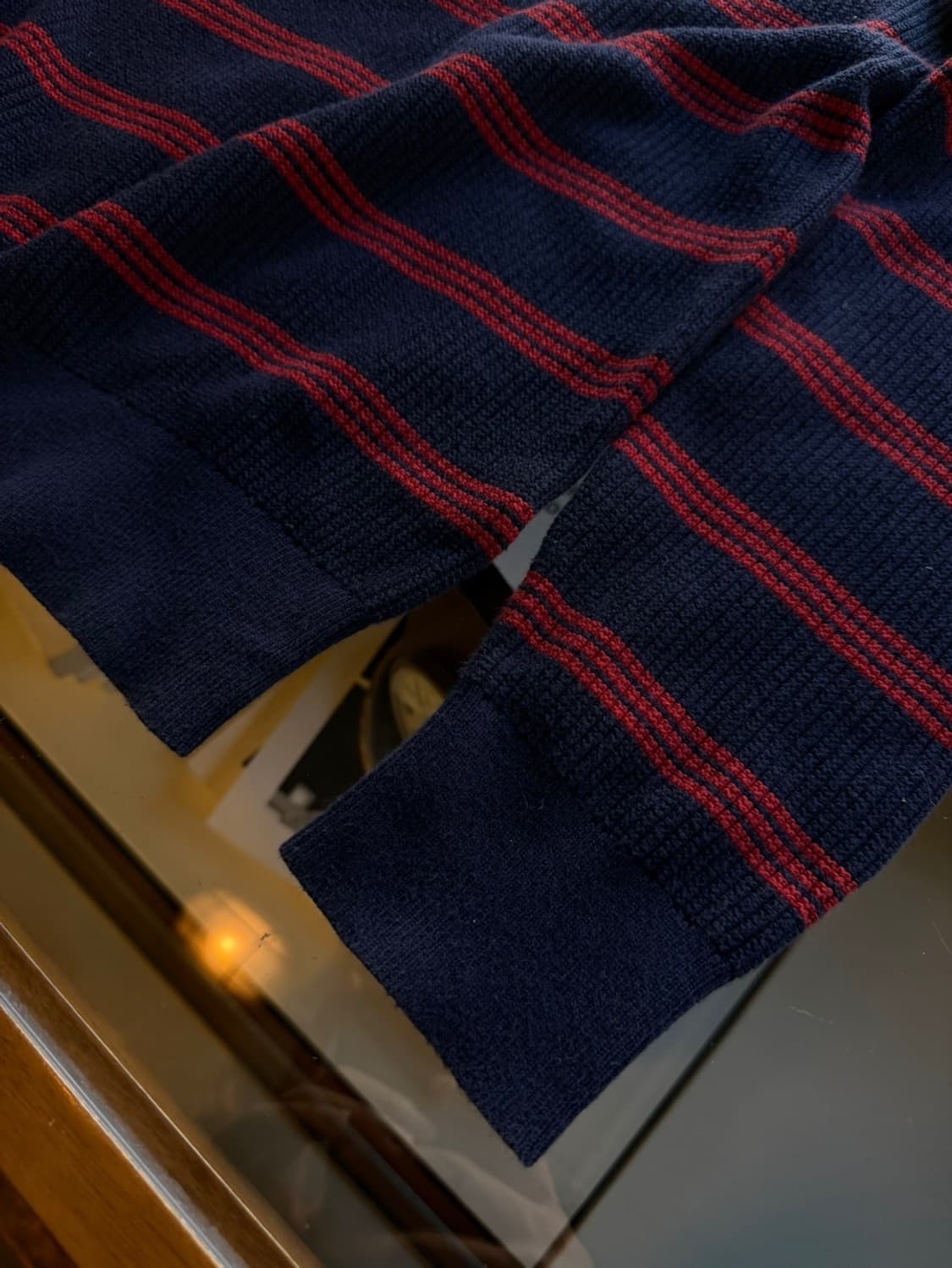 라코스테 스트라이프 니트 100 상품이미지9