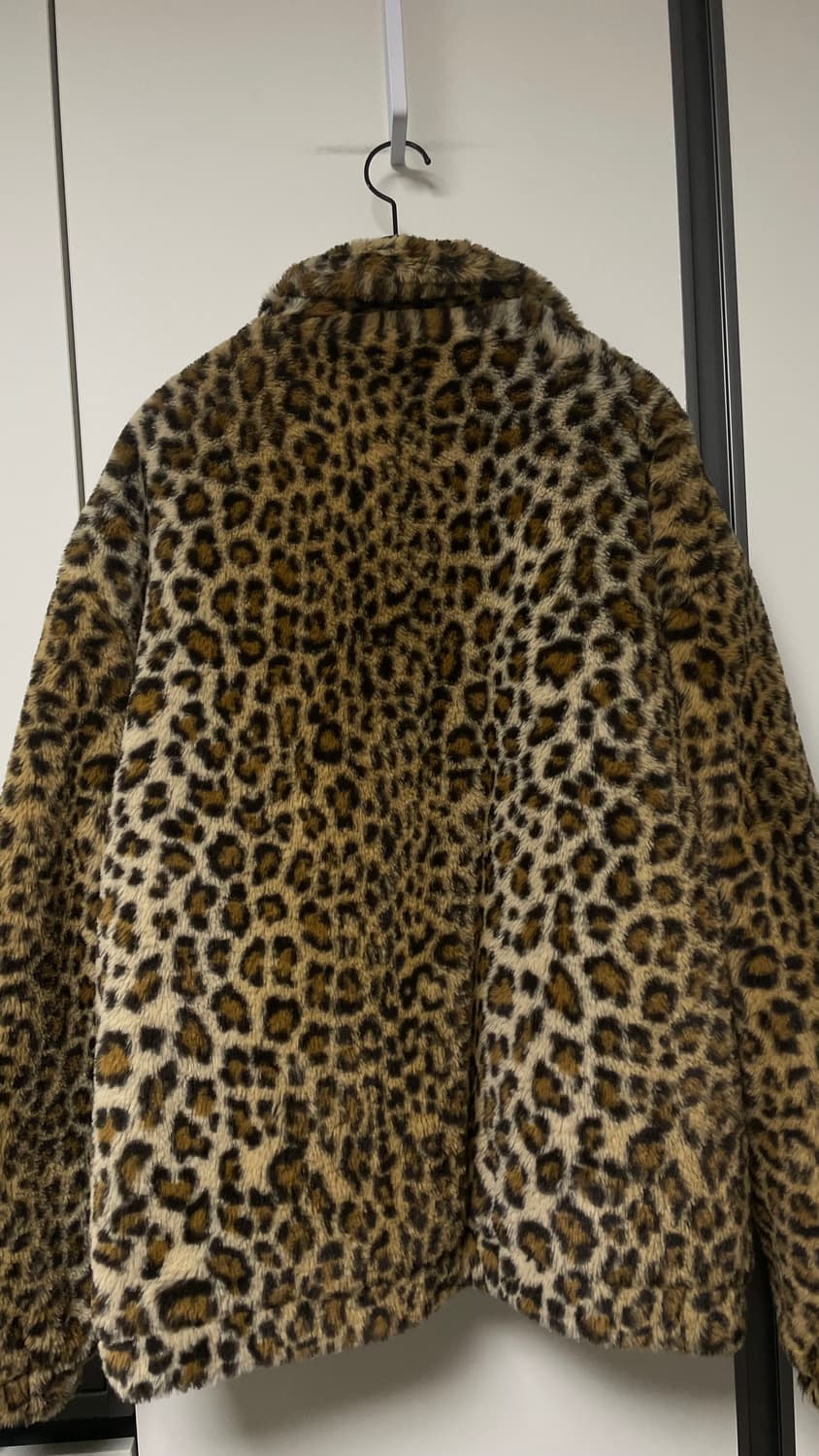 세인트페인 레오파드 호피 퍼 자켓 갸루 상품이미지4