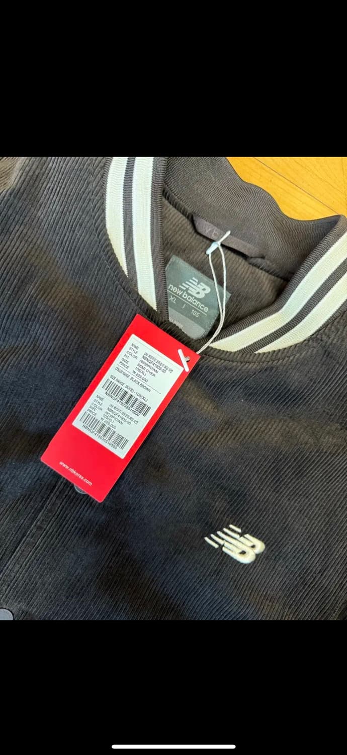 뉴발란스 코듀로이 바시티 패딩(XL) 상품이미지2