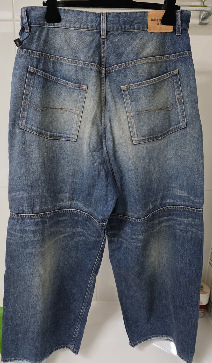 발렌시아가 더블니 데님 팬츠 XS 상품이미지2