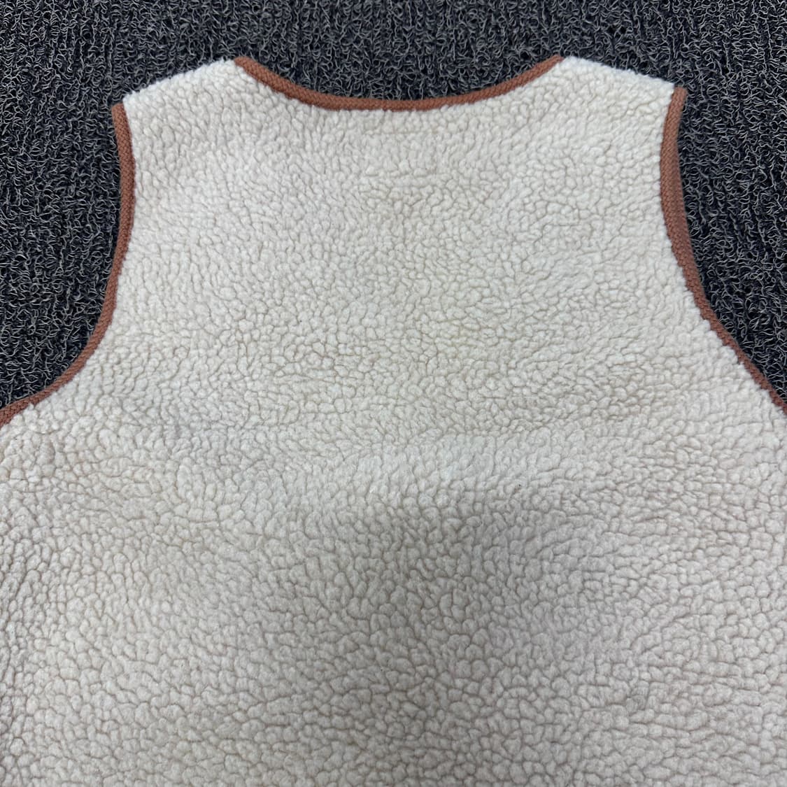 골든베어 USA 여성 셰르파 털 조끼 S 상품이미지5