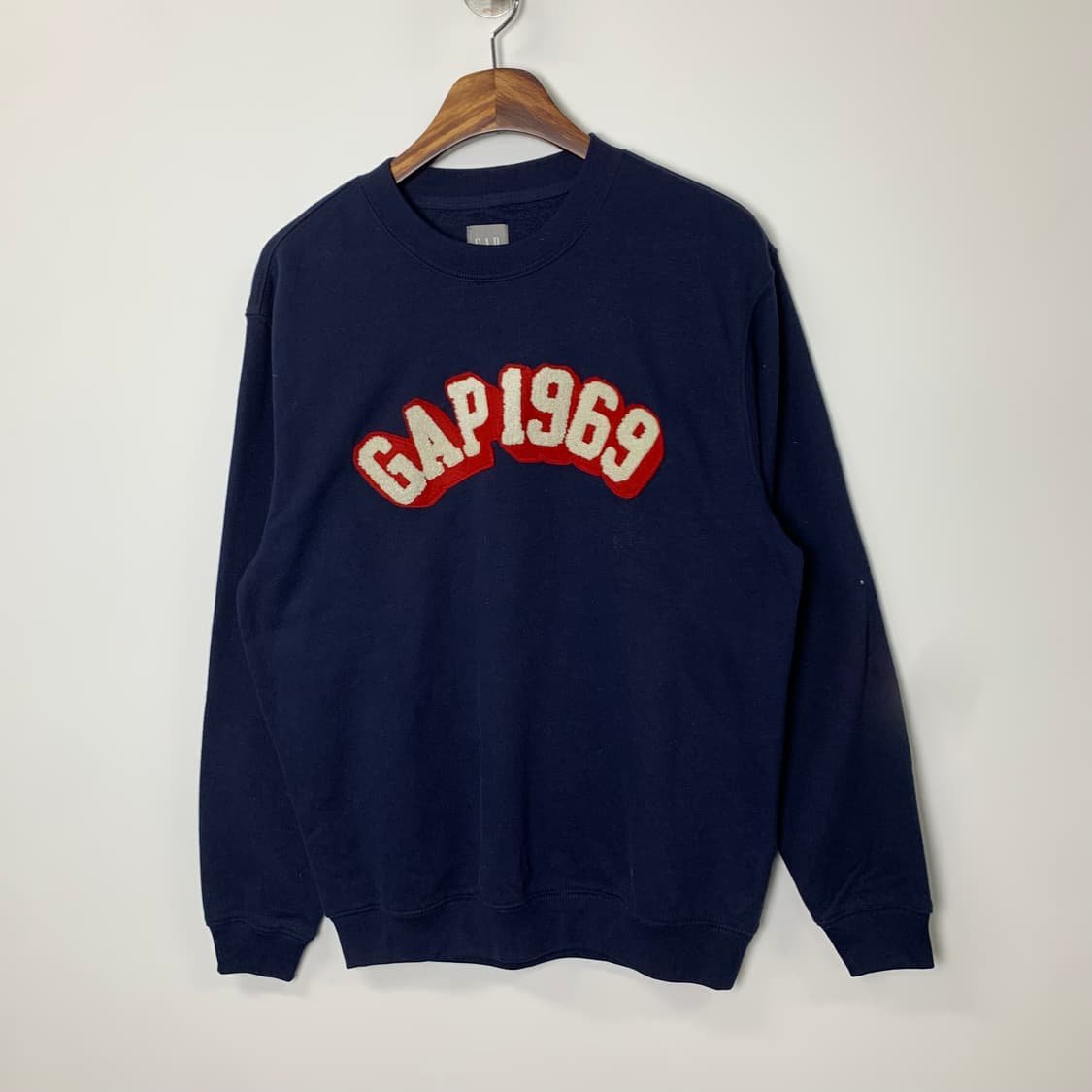 Gap 갭 덤블로고 네이비 맨투맨  상품이미지2