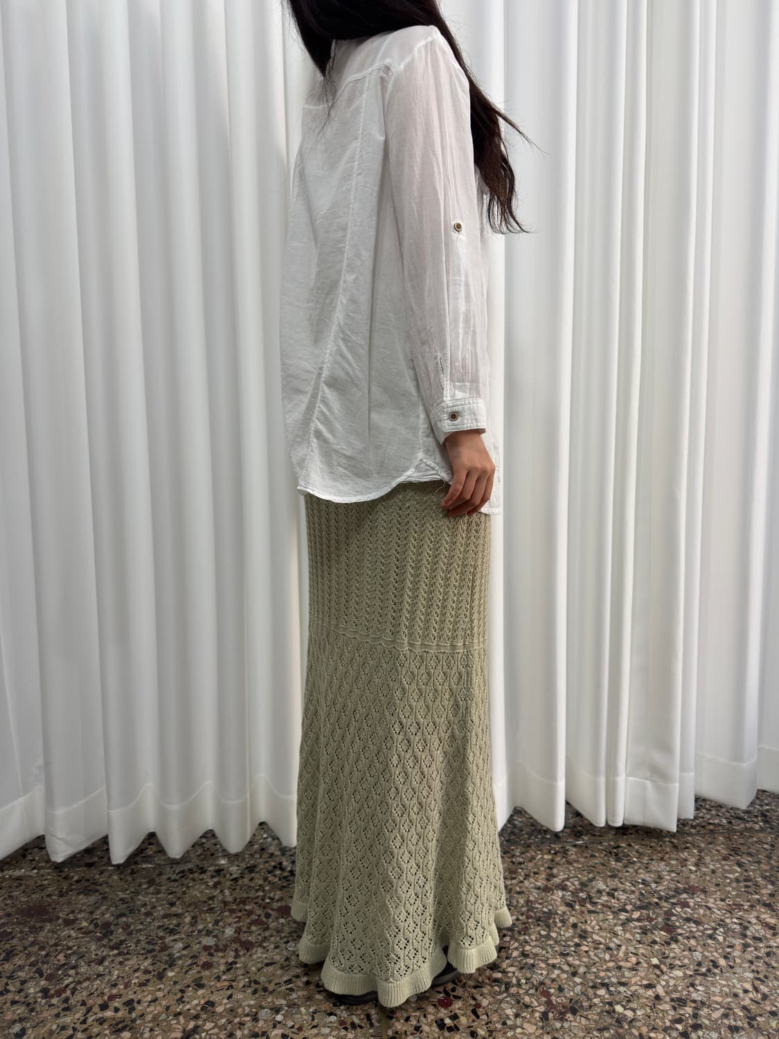 white button shirt 상품이미지3