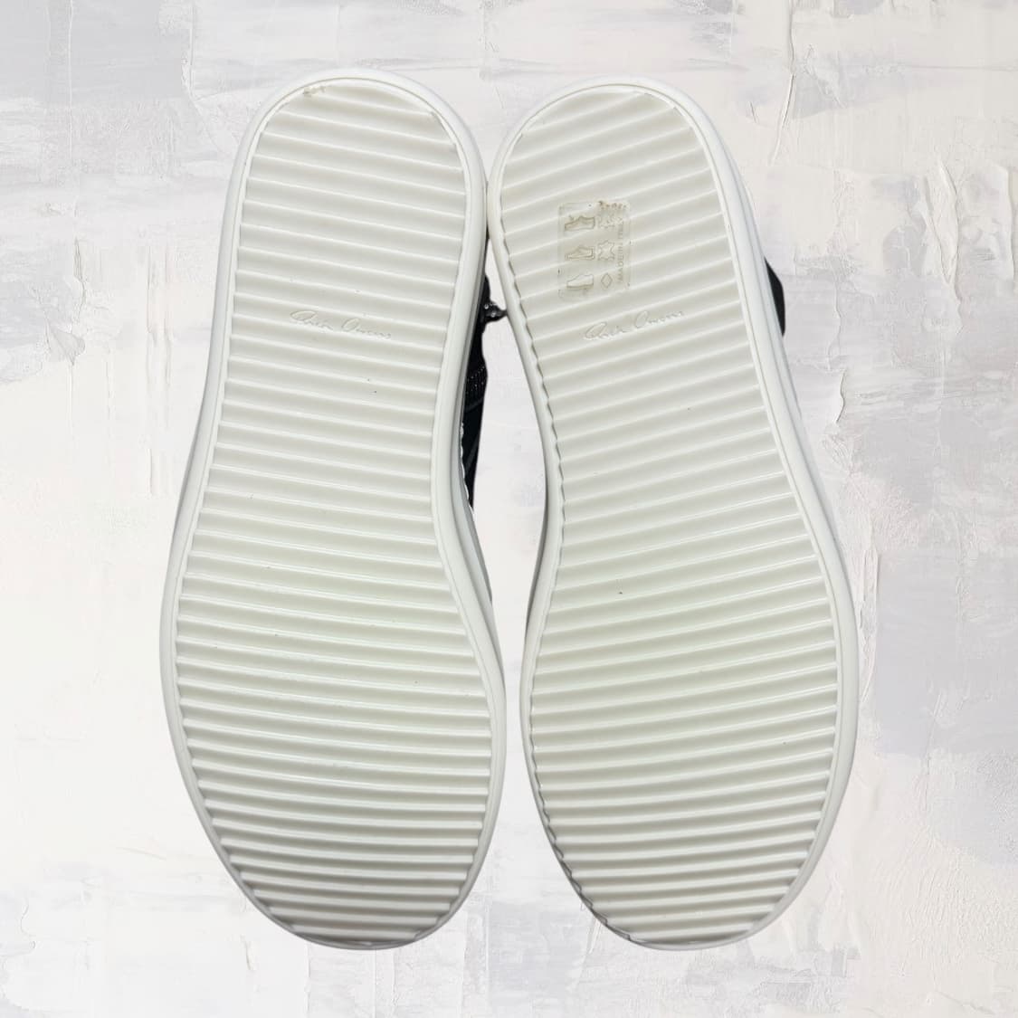 (풀구성 새상품) 릭오웬스 지오바스켓 검검흰 LPO 39 사이즈 상품이미지3