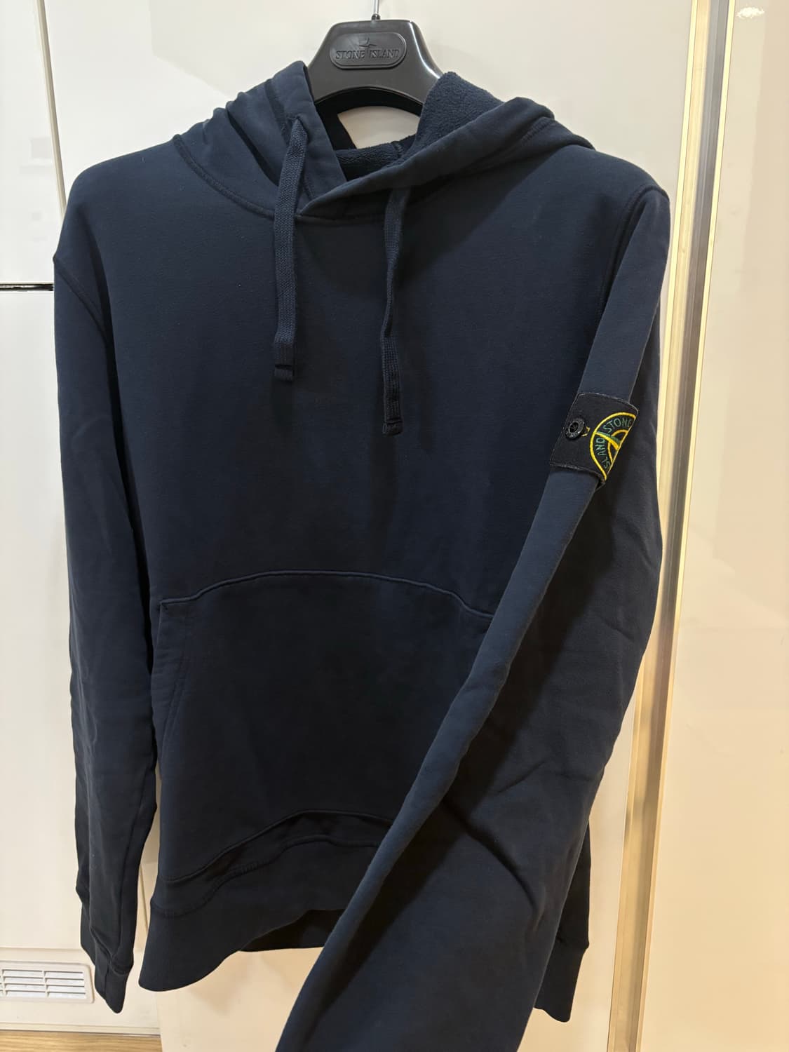 스톤아일랜드 네이비 후드티 L 상품이미지1