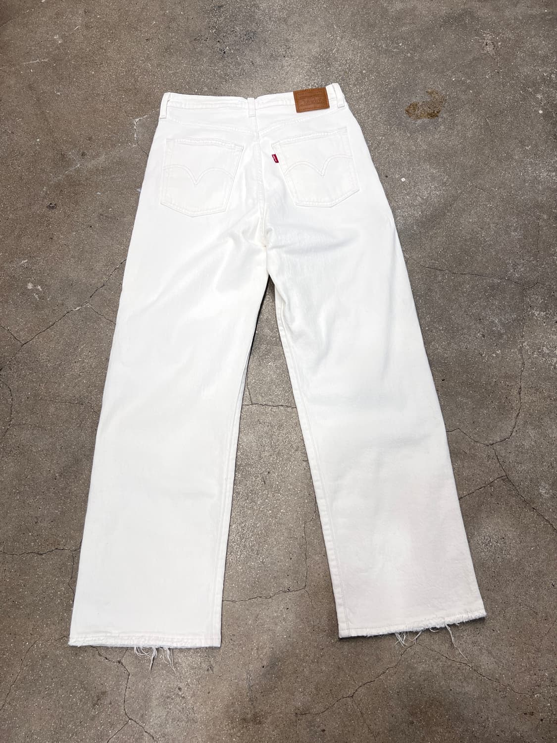 리바이스 립케이지 스트레이트 화이트진 상품이미지5