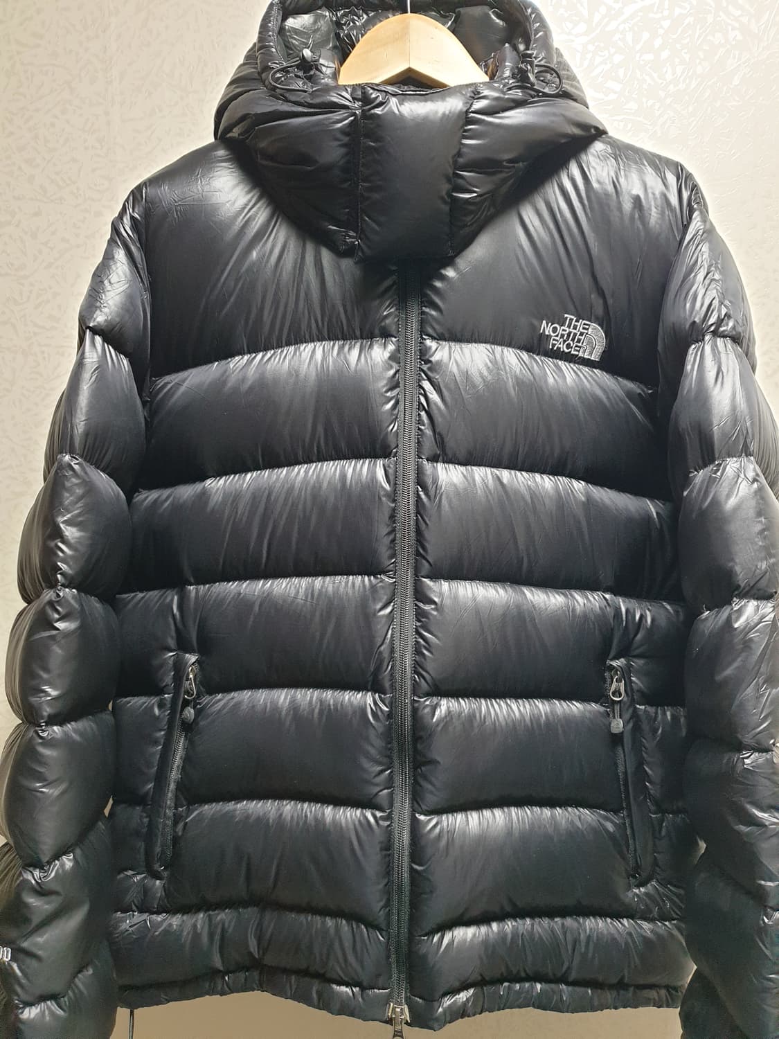 [xl/105] 노스페이스 메트로패딩 유광블랙 상품이미지3