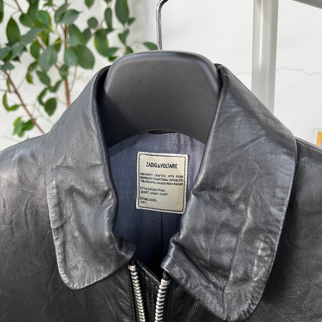 쟈딕앤볼테르 양가죽 코트 34 상품이미지3