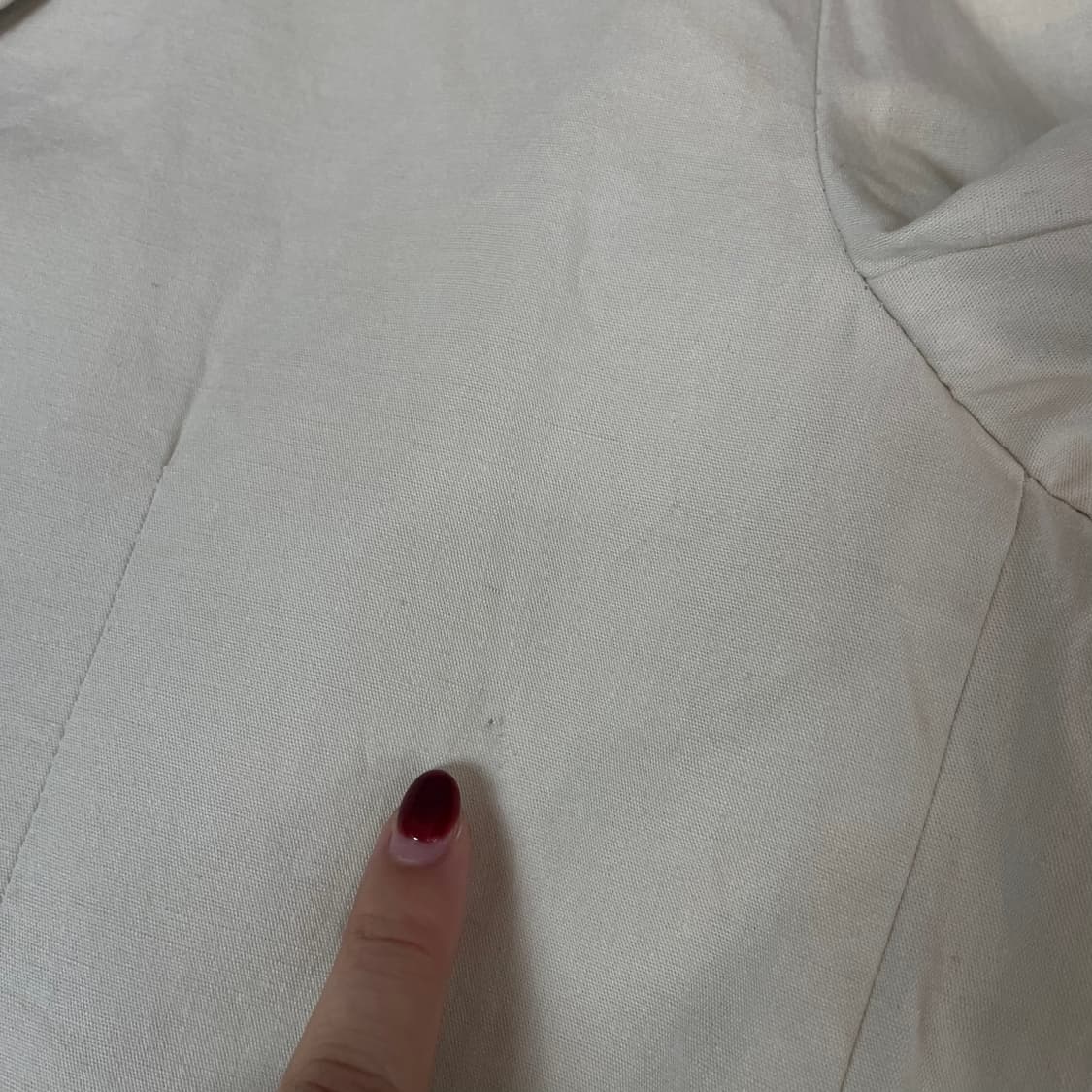 멘토 연베이지 더블버튼 코튼 자켓 50 상품이미지5