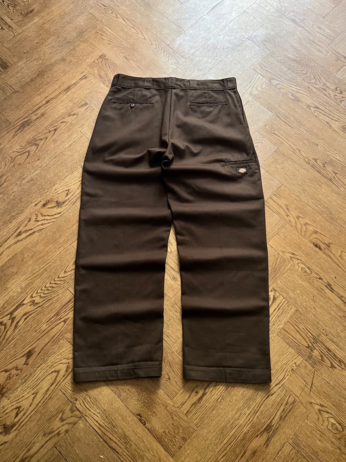 [38]디키즈 USA 다크브라운 더블니 워크 팬츠 상품이미지2