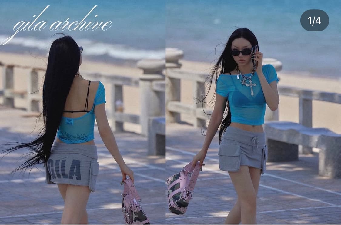 길라아카이브 시스루티 상품이미지1