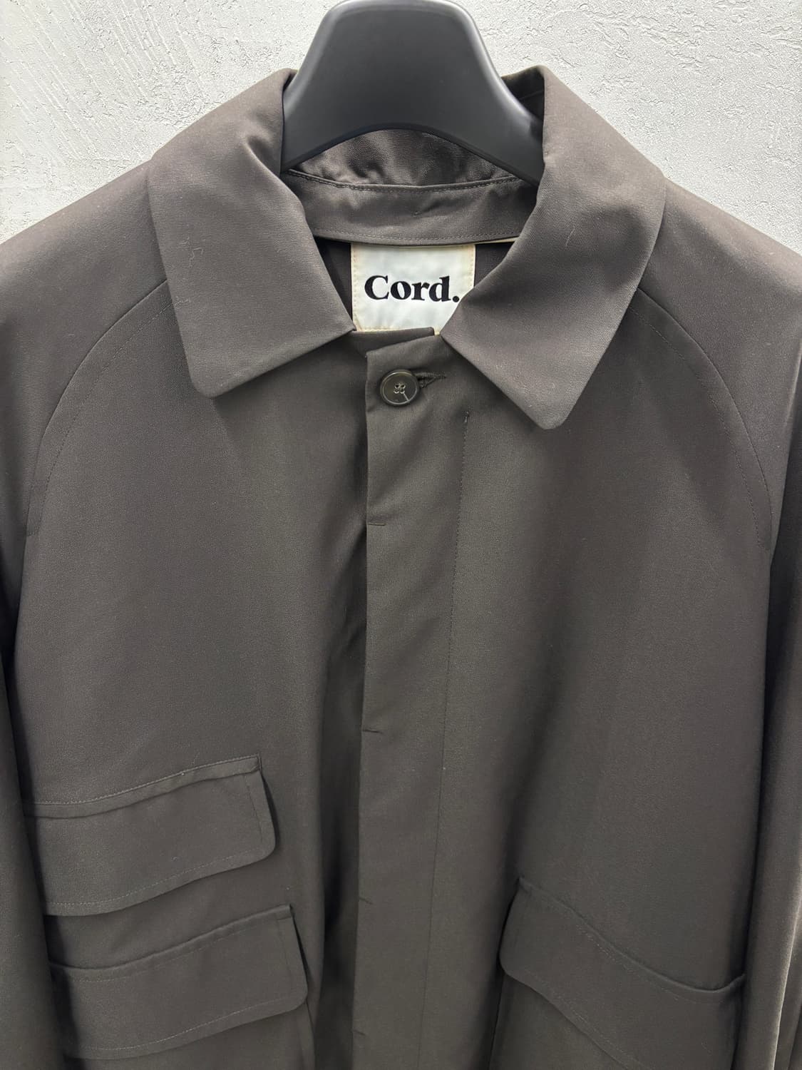 Cord. Detached 'Kit' 발마칸 코트 M 새상품 상품이미지2