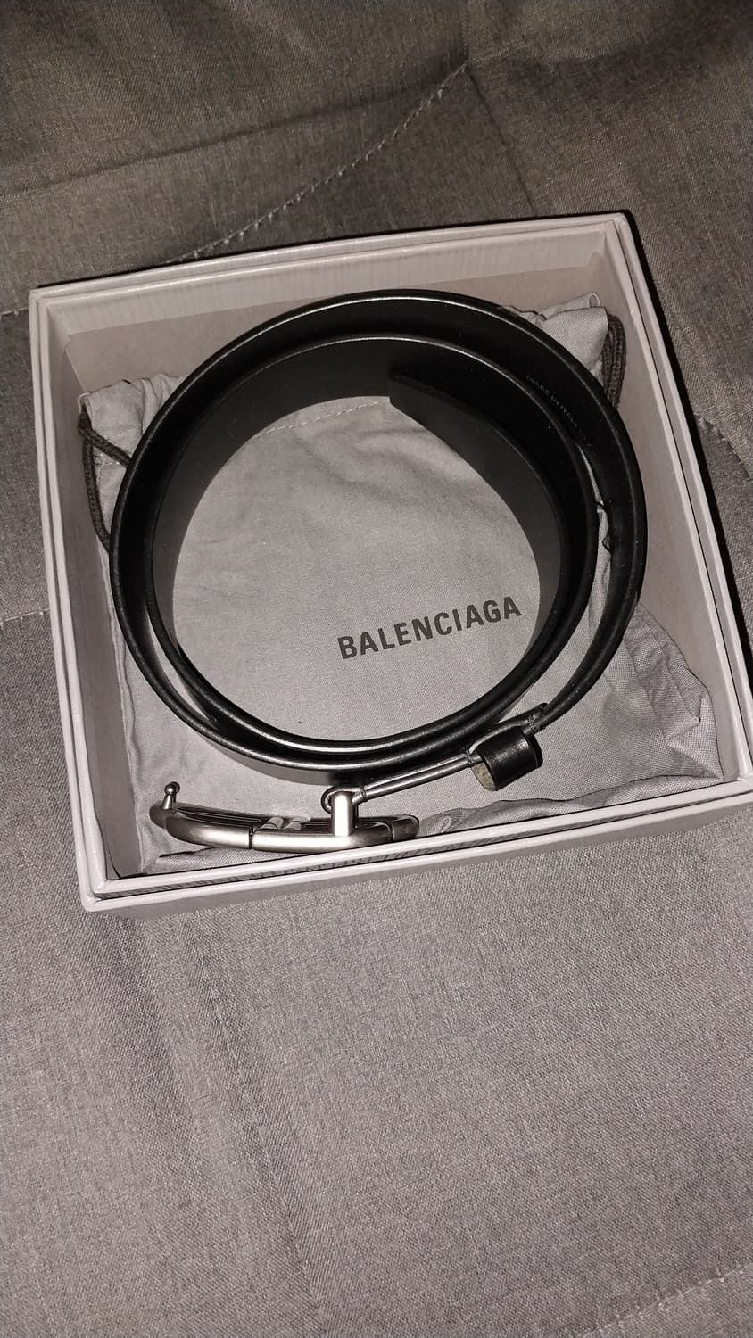 Balenciaga BB Silver-tone Belt 상품이미지5