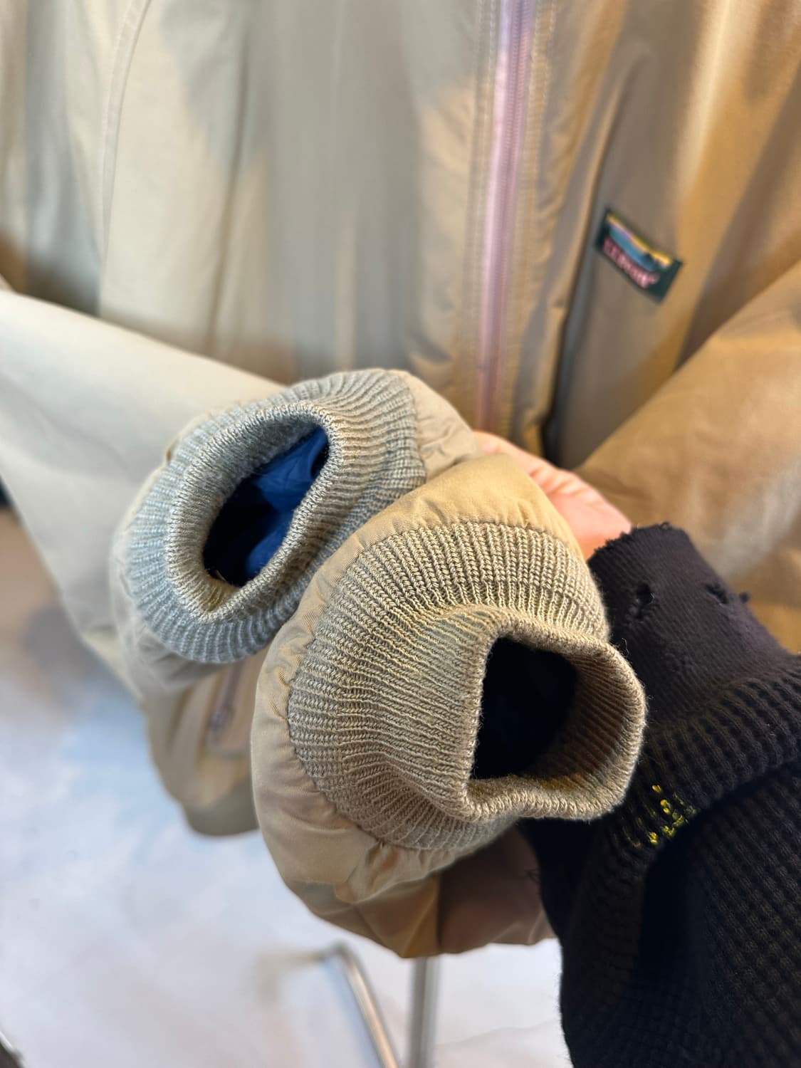 90s 엘엘빈 후리스 라이닝 윔업 트랙 자켓 상품이미지6