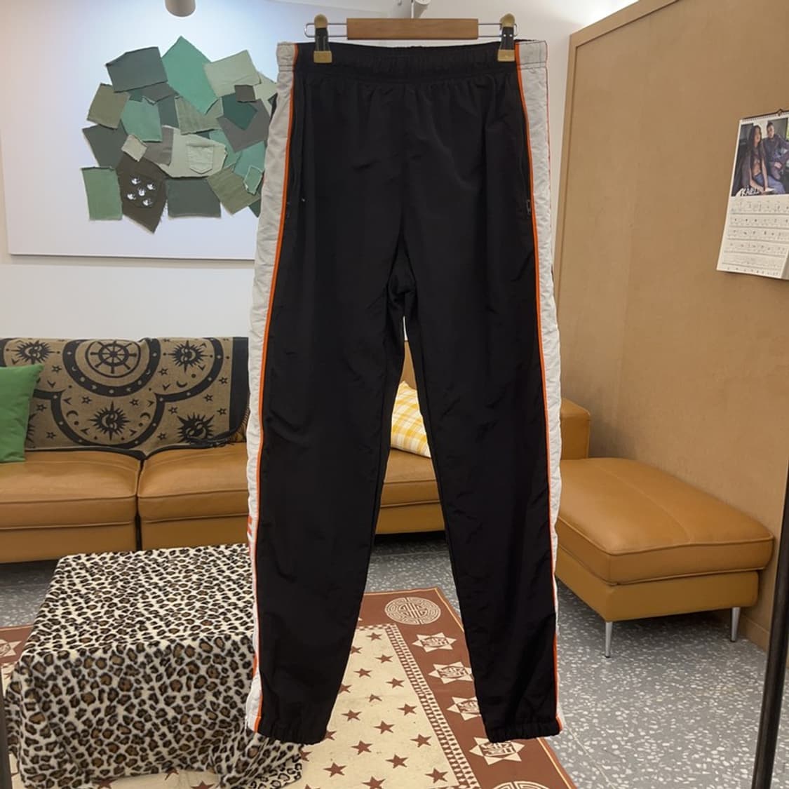 널디 레트로 빈티지 Y2K 오렌지 라인 트랙팬츠 M C09075 상품이미지3