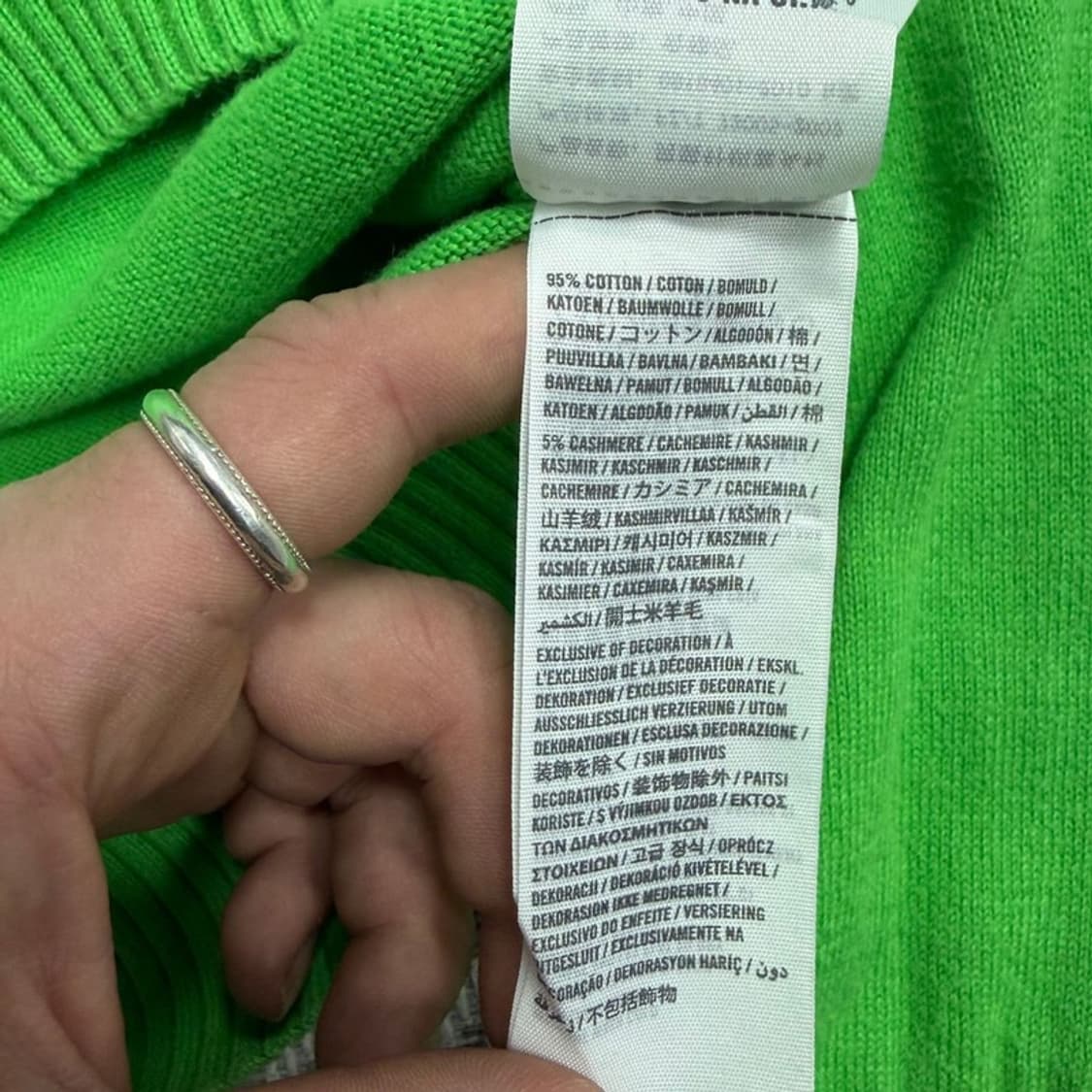 아베크롬비앤피치 브이넥 자수 니트 v1564 상품이미지6