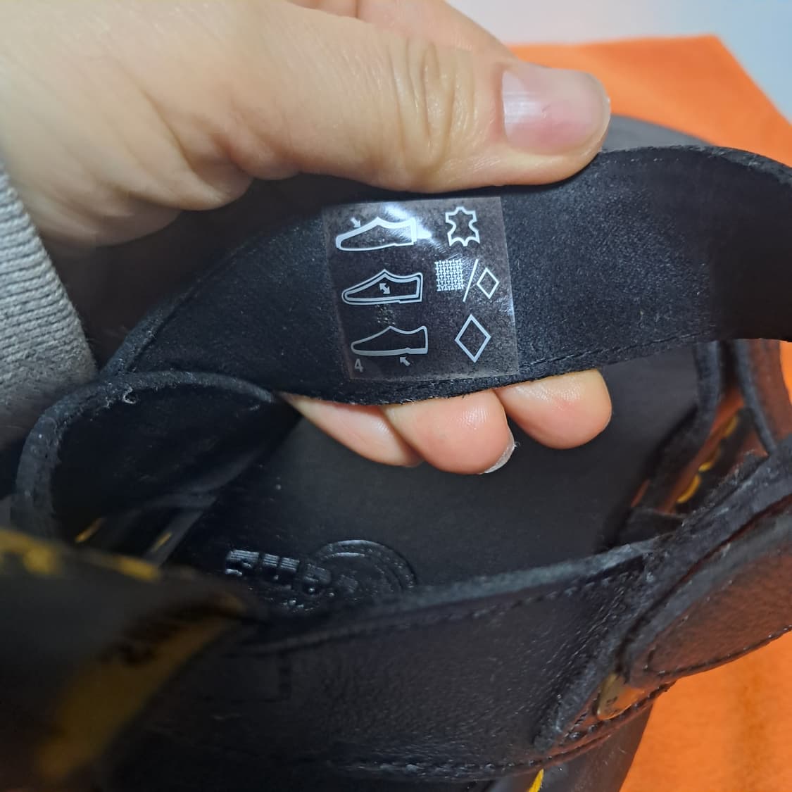 닥터마틴 블랙 가죽 샌들 글그리폰쿼드 7UK(약260) 상품이미지6