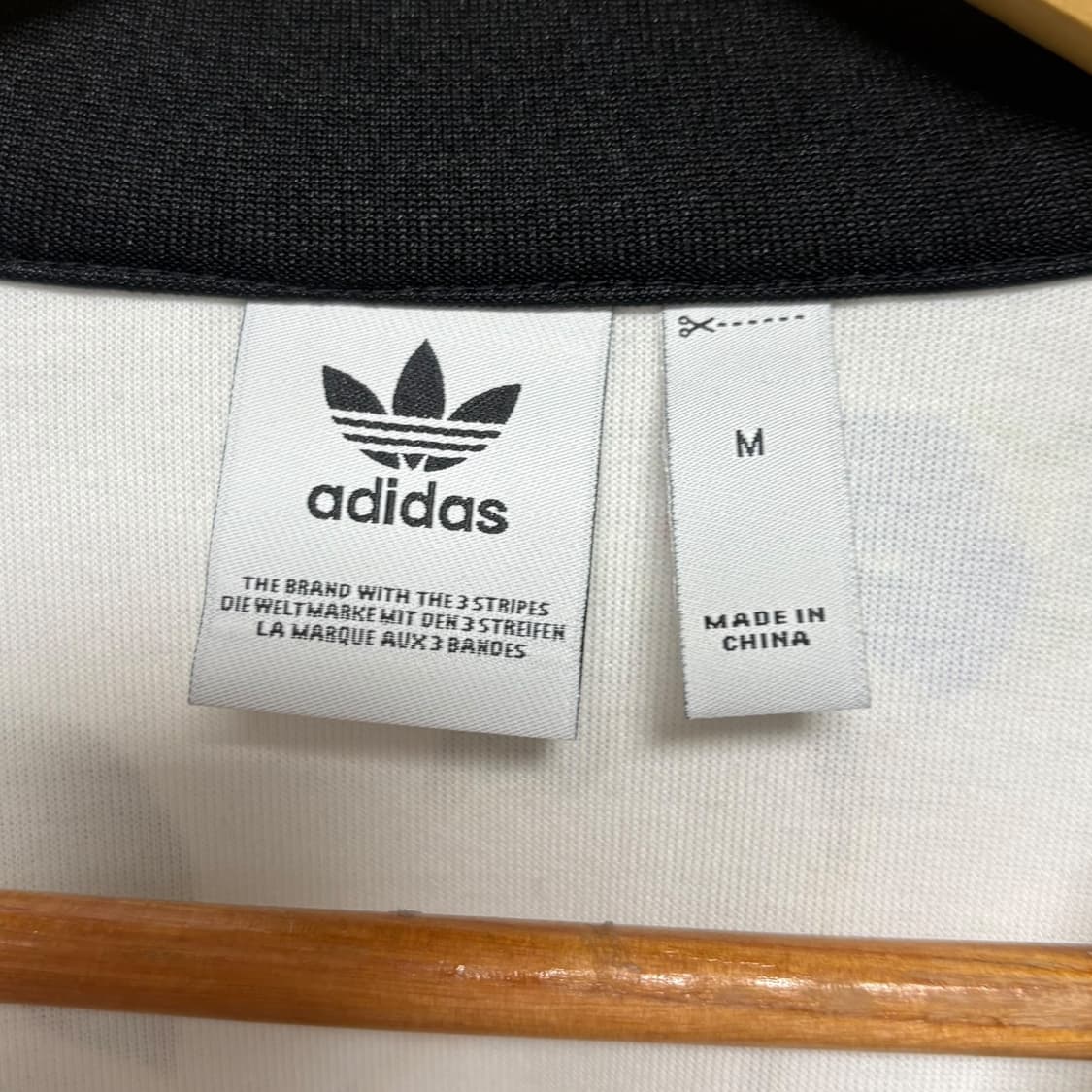 3855 아디다스 파이어버드 플라워 화이트 트랙탑 져지 집업 상품이미지5