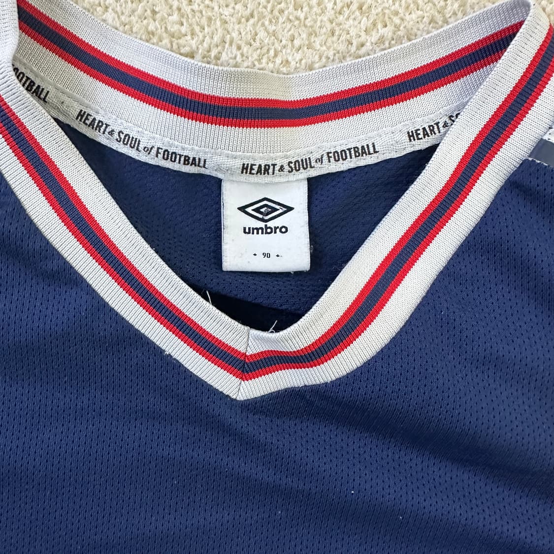 90 엄브로 풋볼 프레쉬 반팔 0319D 상품이미지2