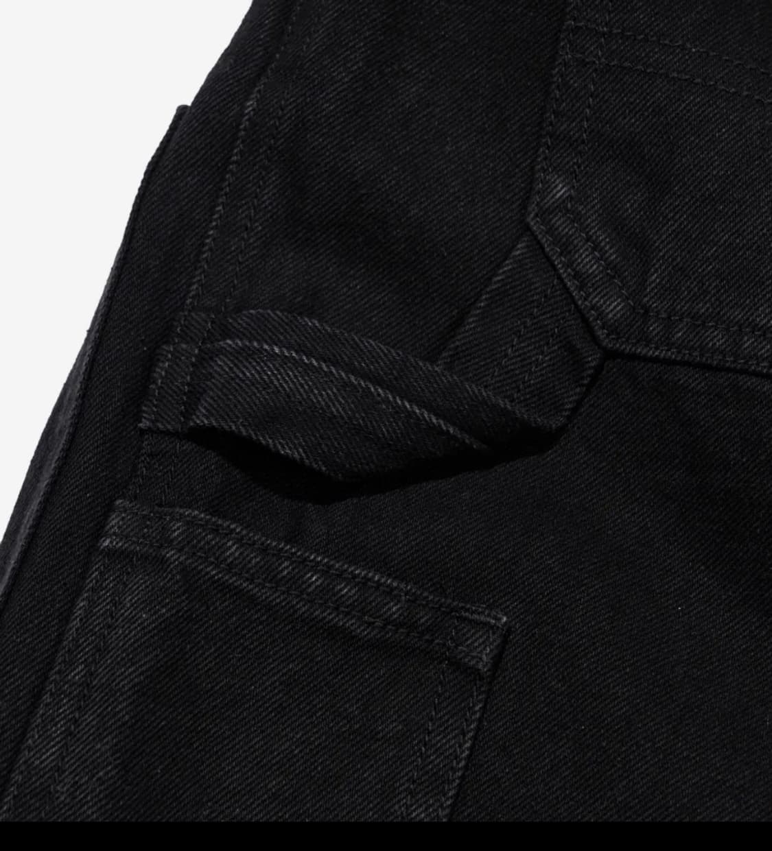 엑스트라 오디너리 더블니바지 블랙 상품이미지5