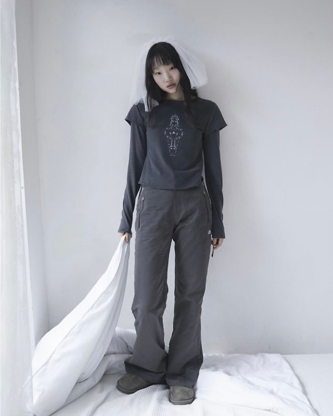 스마트어반유즈풀 PANELED BOOTCUT PANTS 상품이미지1