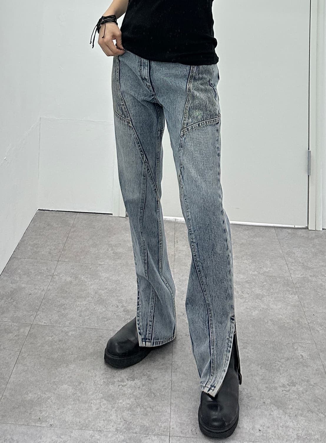 MAISON MINED biker jeans 상품이미지1