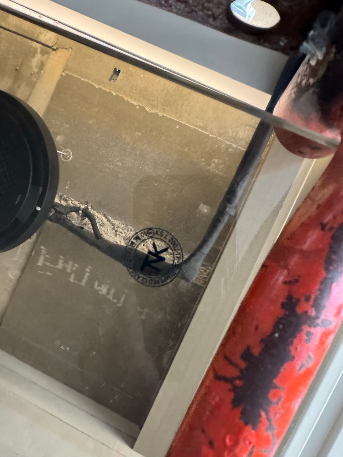 인더스트리얼느낌 유리 테이블 상품이미지6