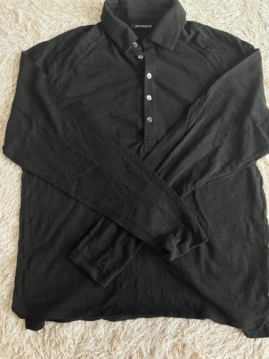 해칭룸 폴로티 블랙 3 상품이미지5