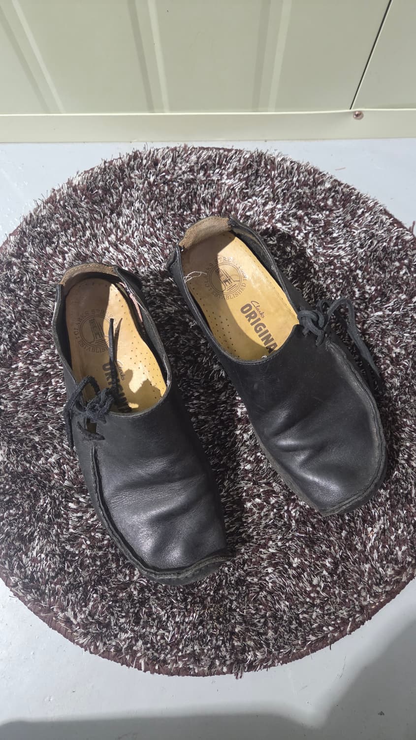 클락스 러거 슈즈 블랙 uk7 상품이미지1