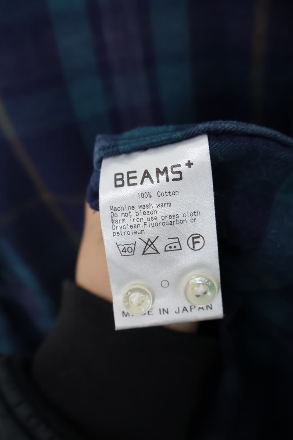 BEAMS Plus Plaid Flannel Shirt 상품이미지7