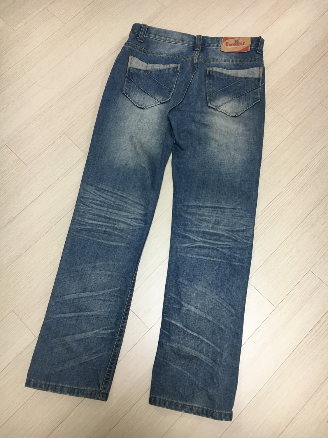 twister 빈티지 워싱 데님 상품이미지4