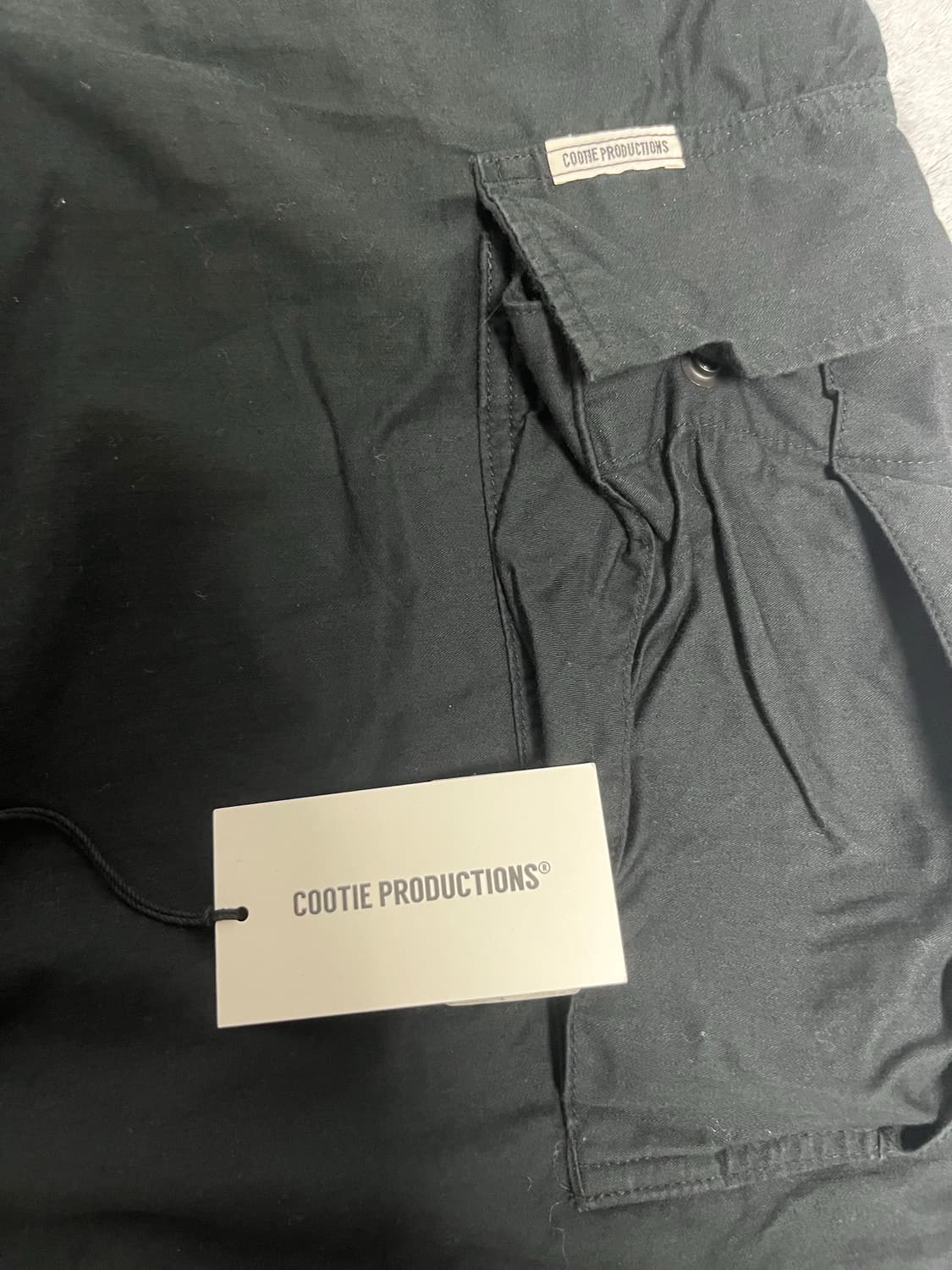 Cootie back satin fit cargo easy shorts 상품이미지7