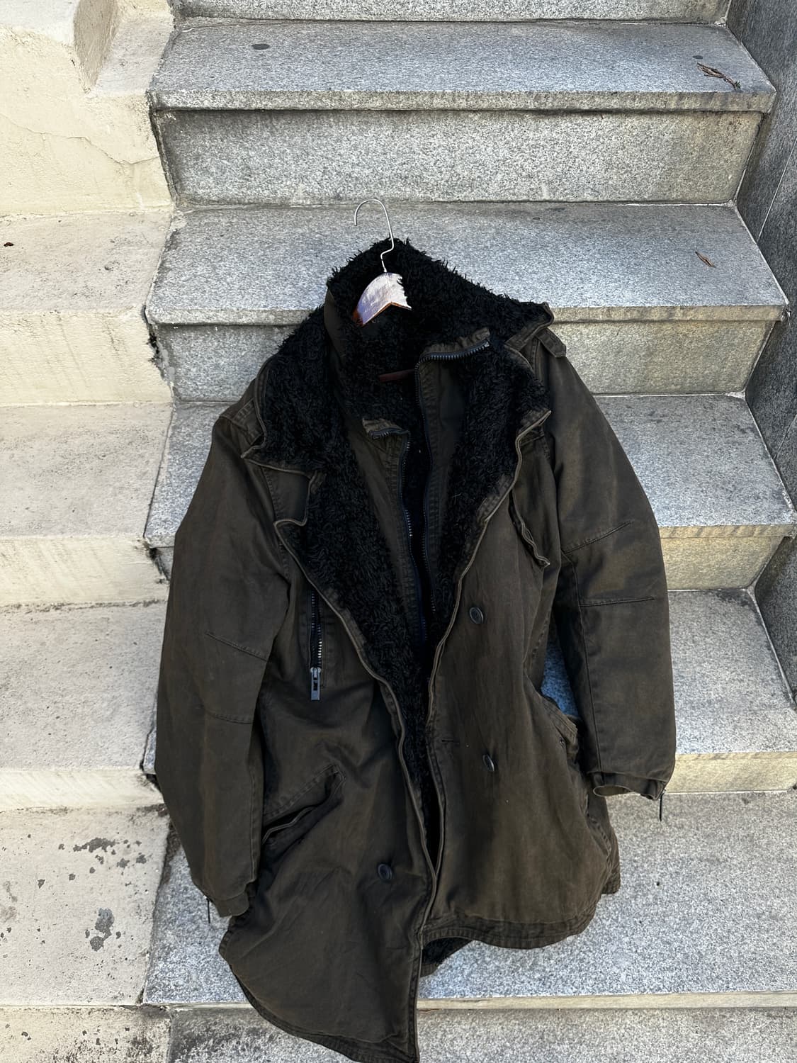 Rogue 쉐르파 라이닝 롱 필드 자켓 상품이미지1