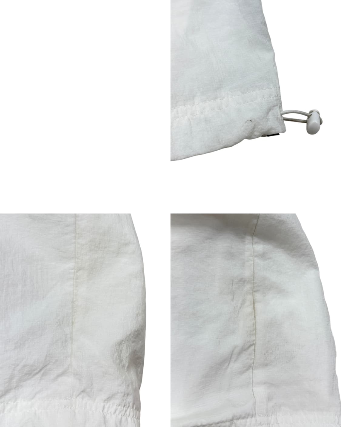 아디다스 블랙핑크 제니 우븐 벌룬 트라우저 팬츠 클라우드 화이트 M 상품이미지10