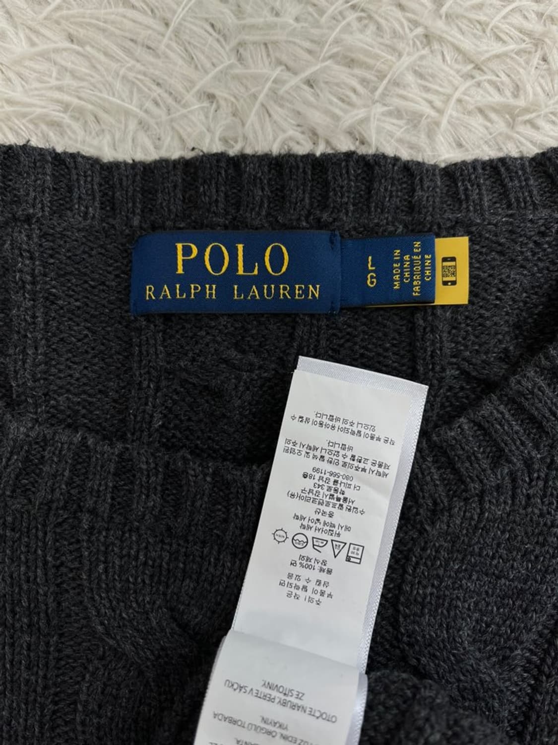 폴로 랄프 로렌 꽈배기 니트/#3153 상품이미지4